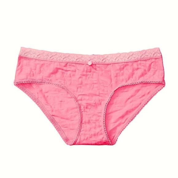 New Victoria's Secret Women's Logo Burnout Hiphugger Panties - Picture 3 of 6